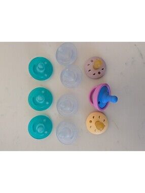10 Pacifier Assortment (Frigg, Morepeas, Phillips Avent)